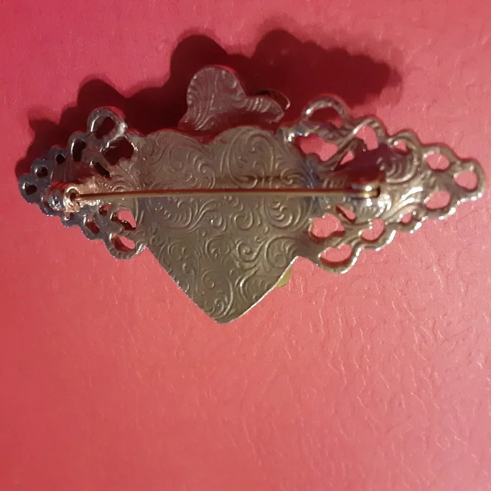 Gold-toned Angel Brooch